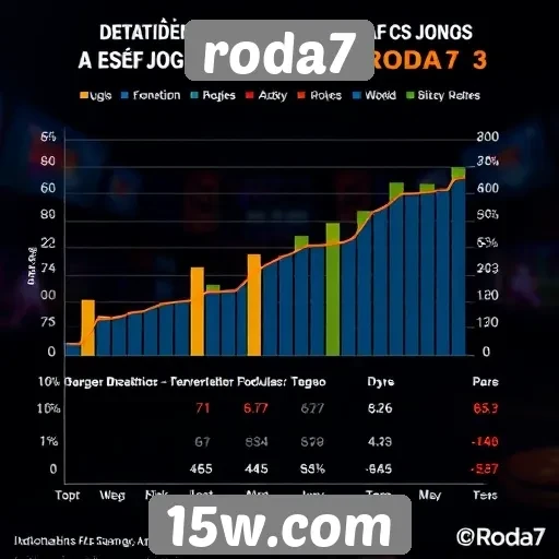 Estatísticas sobre desempenho de jogos populares no Roda7